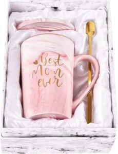 Mothers Day Gifts for Mom, Best Mom Ever Coffee Mug, Mom Birthday Gifts from Dau - Picture 1 of 12