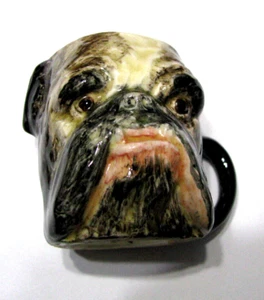Antiker kleiner Toby Becher Englische Bulldogge von Sandland in Lancaster, England - Bild 1 von 6