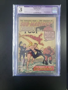 Fantastic Four #4 (Marvel Comics May 1962) CGC 0.5 - Picture 1 of 1
