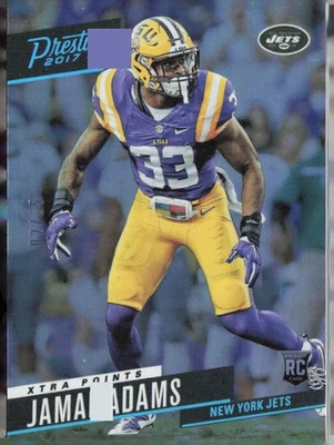 2017 Panini Prestige Jamal Adams #275 RC Xtra Points Platinum #ed 2/25 Jets - Image 1 of 2