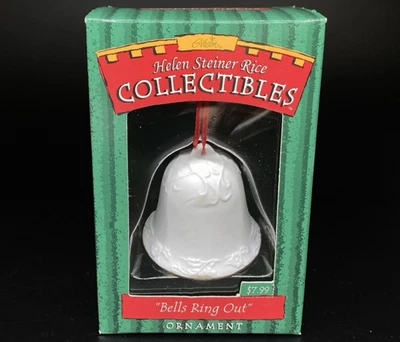 Ornamento Gibson Vintage "Bells Ring Out" Helen Steiner Rice 1998 NOVO - Imagem 1 de 4