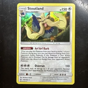 Stoutland 176/236 Holo Rare SM - Cosmic Eclipse Pokemon Card - Bild 1 von 3
