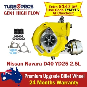 GEN1 High Flow Turbo For Nissan Navara D40 YD25 2.5L - Bild 1 von 13