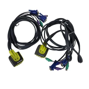 ioGear GCS62 KVM Switch Units for VGA and PS/2 Connection LOT of 2 - Picture 1 of 12