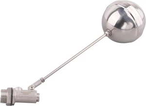 Stainless Steel Float Ball Valves - 3/4” NPT Male Thread Flow Control Float Sens - Picture 1 of 12