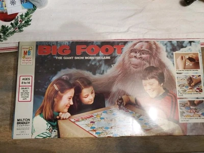Milton Bradley Big Foot Board Game 1977 Giant Snow Monster NEVER OPENED - SEALED - Image 1 of 4
