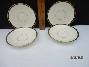 Lenox URBAN LIGHTS Fine Bone China Saucers Set of 4 - Bild 1 von 8