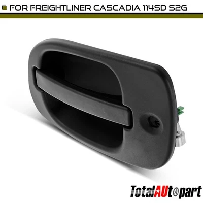 Manija de puerta exterior con cerradura para pasajero delantero Freightliner 114SD Cascadia Foto 1 de 4