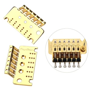 Para Guitarra Eléctrica Sistema de Trémolo Puente 6 Cuerdas Trémolo Puente Placa Piezas - Imagen 1 de 18