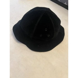 Jenny Cincinnati schwarzer Samt Fedora Hut - Bild 1 von 7