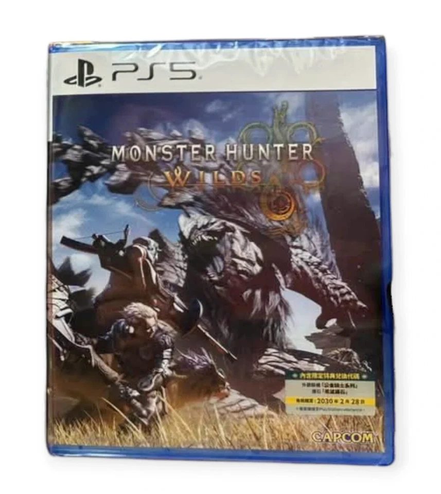 Monster Hunter Wilds PlayStation PS5 2025 Chinese English Sealed - Image 1 of 1