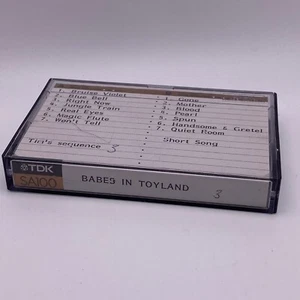 Babes In Toyland Fontanelle 1992 In-house Demo Sequence Cassette Tape RARE - Picture 1 of 7