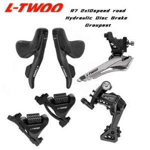 LTWOO 2X10 velocidades bicicleta de carretera hidráulica freno de disco grupo kits de cambio de palanca de cambios - Imagen 1 de 12