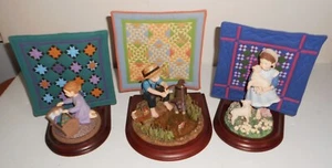 AMISH COLLECTION WILLITTS DESIGNS LOT OF 3 - 30011,30014, 30034 COA & BOXES - Picture 1 of 7