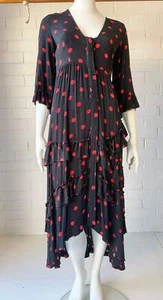 GANNI Barra Crepe Maxi Dress - Picture 1 of 4
