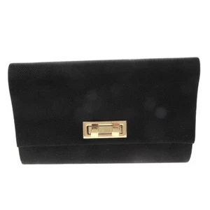 Fashion Black Glitter Fabric Evening Bag WYQ021-BLK - Picture 1 of 3