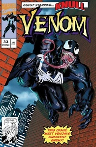 VENOM 33 MIKE MAYHEW LETHAL PROTECTOR 2 MARK BAGLEY HOMAGE LOGO VARIANT-A RARE! - Picture 1 of 1