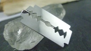 Anhänger Kette Rasierklinge Joledo 925er Sterling Silber - Picture 1 of 4