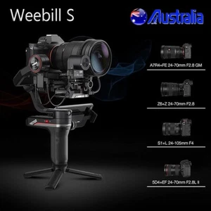 Zhiyun Weebill S 3-Axis Gimbal Handheld Stabilizer For DSLR & Mirrorless Cameras - Picture 1 of 11