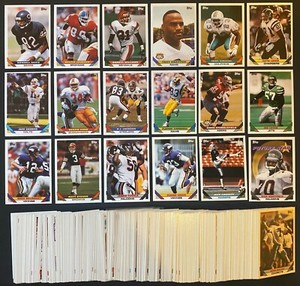 1993 Topps Football - Complete Your Set - You Pick - Cards #1-220