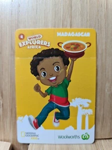 Woolworths World Explorers🏆#4 MADAGASCAR 🏆FREE POST - Picture 1 of 1