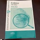 Examples and Explanations Ser.: Evidence by Arthur Best (2004, Perfect, Student