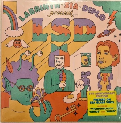Labrinth, Sia & Diplo Present LSD ‎– LSD LP - Colored Vinyl Album - NEW RECORD - Image 1 of 2