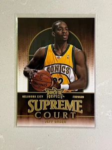 2008-09 Fleer Hot Prospects Jeff Green Supreme Court #SC-18 - Picture 1 of 2