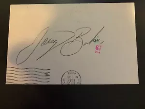 Detroit Tigers / Minnesota Twins DOUG BAKER signed government-issued post card - Picture 1 of 1