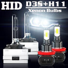 For Lincoln Mks 2009-2016 Xenon Hid/Led Headlight High/Low + Fog Light Bulbs Kit