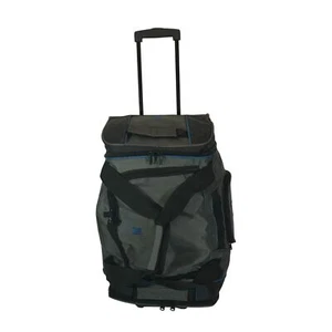 Ful Rolling Duffel Bag Wheeled Carry On Luggage Retractable Handle Gray - Picture 1 of 11