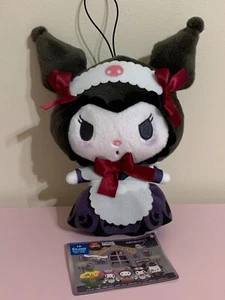 Kuromi Spooky Night Plush Mascot 16cm Maid Halloween SANRIO 2019 - Picture 1 of 4
