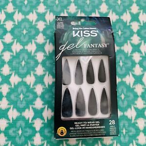 Gel prêt-à-porter Kiss Gel Fantasy édition limitée Halloween gel prêt-à-porter, XL HFC01X