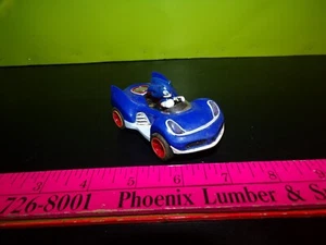 SEGA Sonic the Hedgehog All Stars Racing SONIC R/C Slot Car Powers up Works - Picture 1 of 6