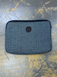 Air France Amenity Kit Business Class Navy Blue Herringbone New - Picture 1 of 5