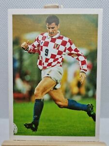 Davor Suker 1998 Brooke Bond/PG Tips International Soccer Stars Croatia #19