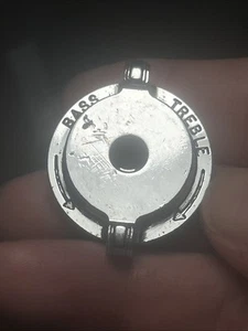 Vintage1941 Buic Radio Knob DIAL Less Stations More Rare Original Old Treble USA - Bild 1 von 9