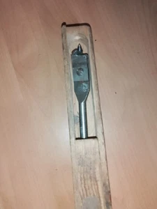 Vintage Footprint Sheffield Expandable Adjustable Auger Drill Bit Tool In Box - Picture 1 of 11