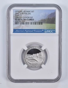 2012-S Silver PF69 ANT Chaco Quarter Limited Edition NGC *7648 - Picture 1 of 5