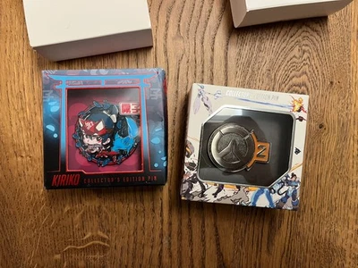 Overwatch Kiriko Overwatch 2 Edición Coleccionista Pin Lote LE 2500 3000 Foto 1 de 2