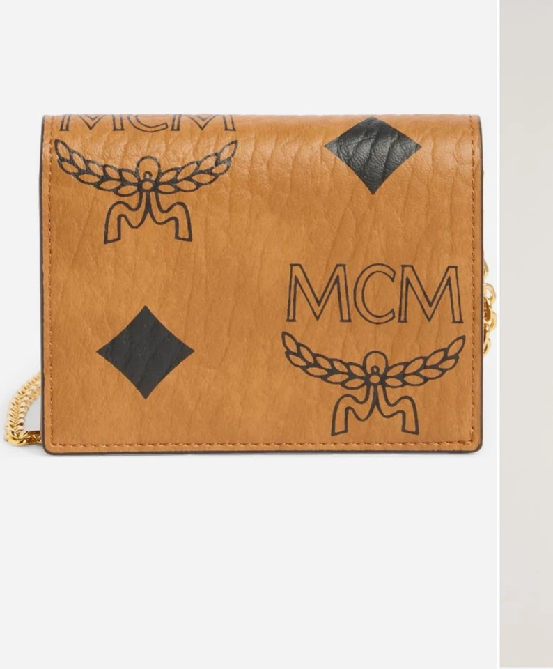 Cartera para mujer MCM marrón coñac Foto 1 de 1