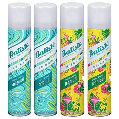 Batiste Dry Shampoo 2 Original 2 Tropical 6.73 oz/200 ml - 4 Pack - Image 1 of 3