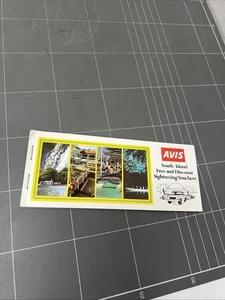 VINTAGE BROCHURE BOOKLET AVIS RENT A CAR 1980s COUPON NEW ZEALAND TRAVEL  - Bild 1 von 18