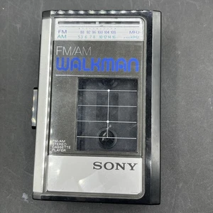 Sony Walkman WM-F33/F43 FM/AM Stereo Cassette Player for Parts or Repair - Picture 1 of 7