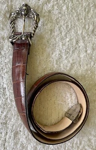 Brighton Leather Belt Women’s - SIZE: Large Angel Buckle - Picture 1 of 7