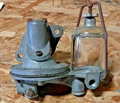 Bomba de combustible Studebaker Dictator 1935 con recipiente de vidrio fundido #'s: 428 y 478M Foto 1 de 4