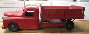 STRUCTO DUMP TRUCK RED WITH MOTOR - FOR AGE THIS IS A STRAIGHT TRUCK - Picture 1 of 8