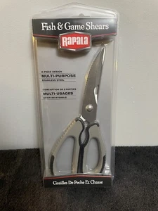 Rapala 9 Inch Fish and Game Shears Heavy Duty Fishing Scissors RFGS - Picture 1 of 2