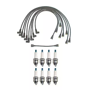 Denso Wire Set 7mm & 8 U-Groove Spark Plugs 0.027 Kit For Corvette 5.3L 5.4L V8 - Picture 1 of 1