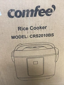COMFEE' Compact Rice Cooker, 6-in-1 Stainless Steel Multi Cooker Slow Cooker - Picture 1 of 4